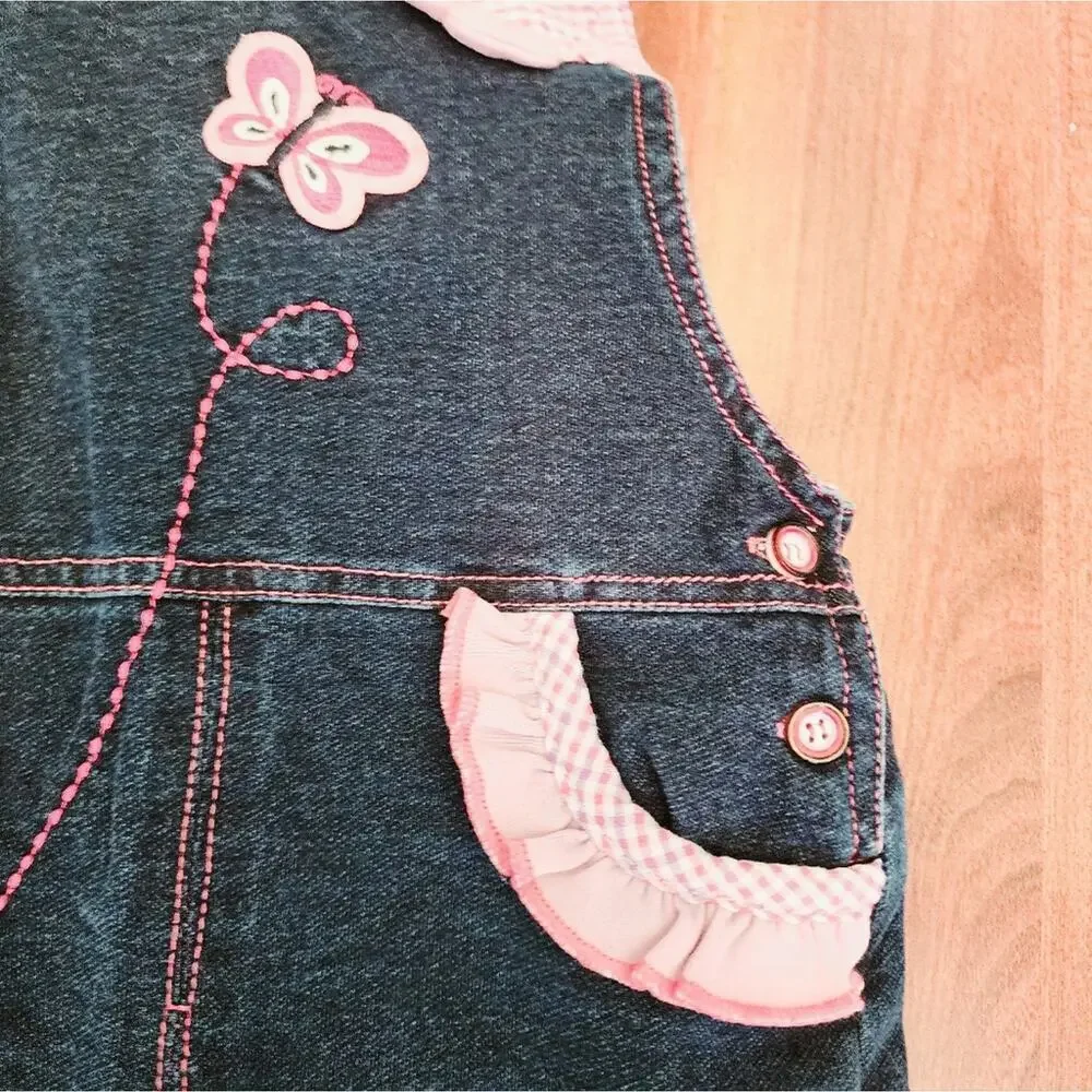 FUYIMEI BUNNY JEAN ROMPER SIZE 18MTHS
